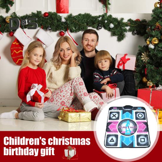 Kids Adults Dance Mat 3 Game Modes USB Dancing Pad Waterproof Non-Slip PVC Electronic Music Dance Step Mat Toddlers Boys Girls Christmas Birthday