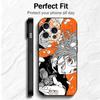Anime Kugisaki Nobara JUJUSU Soft Phone Case for iPhone 16 16E 17 Air 15 Pro Max 14 Plus 13 Mini 11 12 7 Black Cover Back Shell
