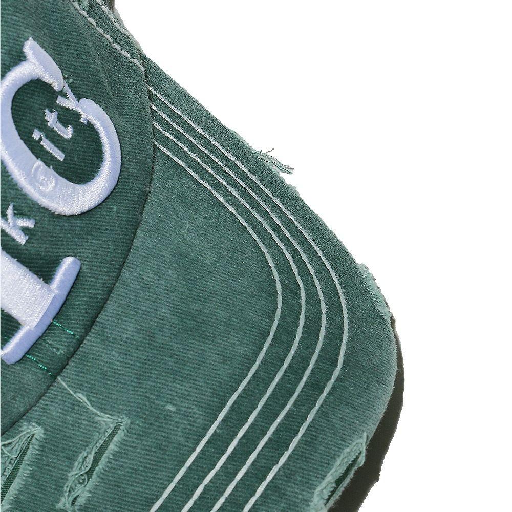 Hole Embroidery Baseball Cap NYC Sun Hat Retro Letter Baseball Hat  Cycling
