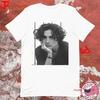 T-shirt Ritratto Timothée Chalamet vintage Lavata Casual Elegante grafica Traspirante streetwear Elastica Morbida homme