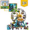 LEGO Creator Ferris Wheel 31119 Toy Block Present Roller Coaster for Boys and Girls Ages 9 and Up