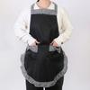 Fashion Bowknot Apron Adjustable Kitchen Cooking Aprons Women's Cake Apron with Pockets Halloween Mother's Day Gifts