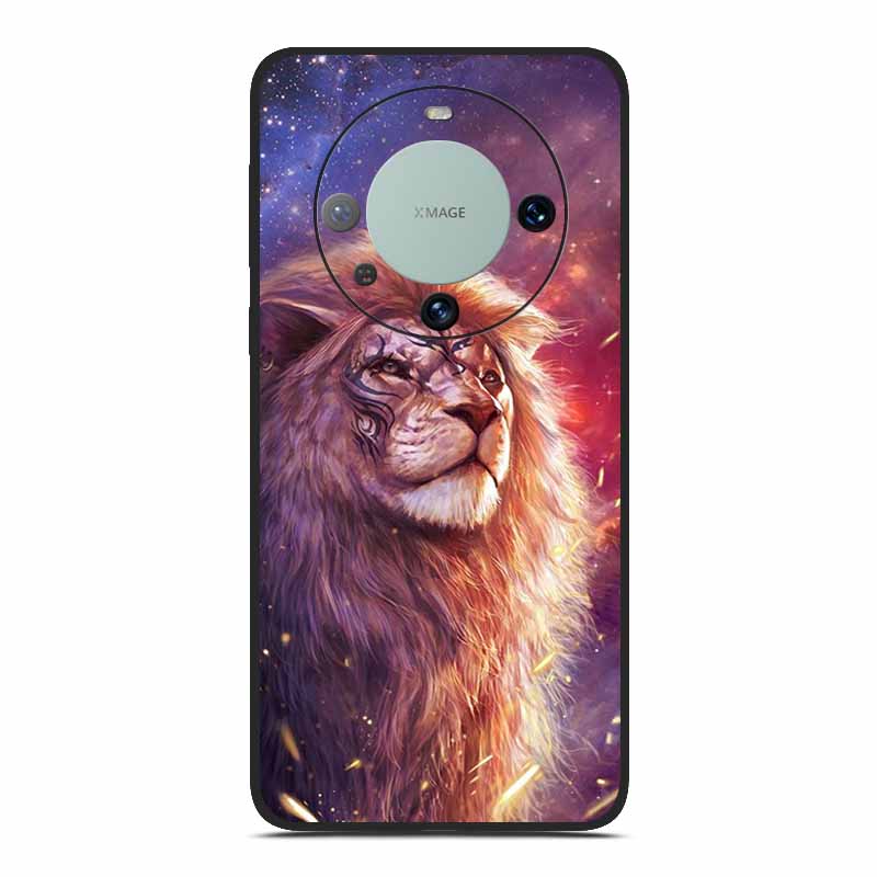 TPU Soft Phone Case for Huawei Mate 60 Funda Silicone Luxury Back Cover for Huawei Mate 60 pro Capa Animal Lion Dinosourus