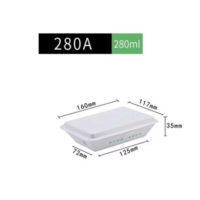 JINGRX Disposable Takeaway Food Container with Lid