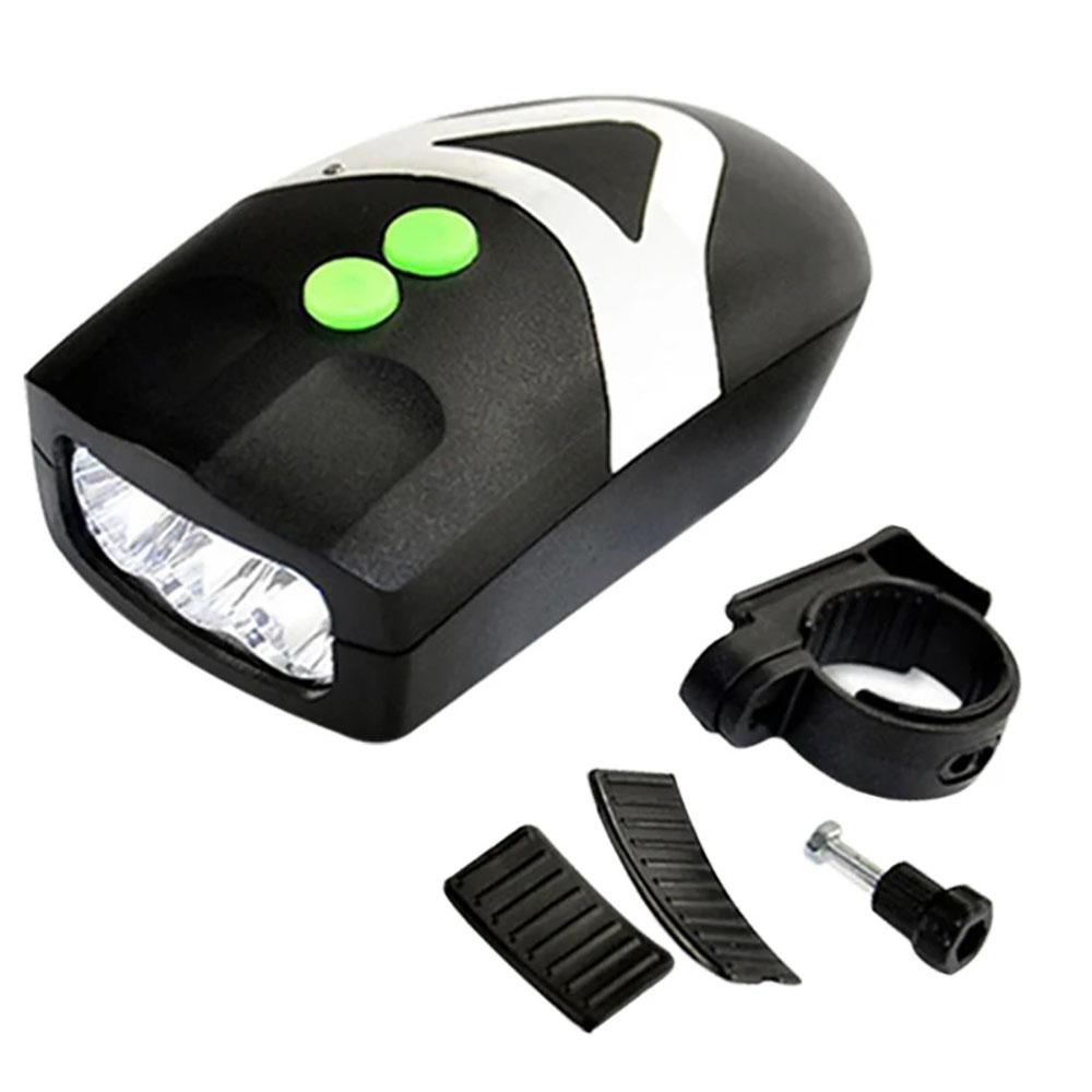 3 светодиодная яркая передняя фара для велосипеда с кольцом-гудком, передняя лампа безопасности для велосипеда, звуковой сигнал, фара для МТБ-велосипеда