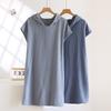 2026 New Spring/Summer Couple Short Sleeve Bathrobe 100% Cotton Women's Water Absorbing Quick Drying Sleeper Robe