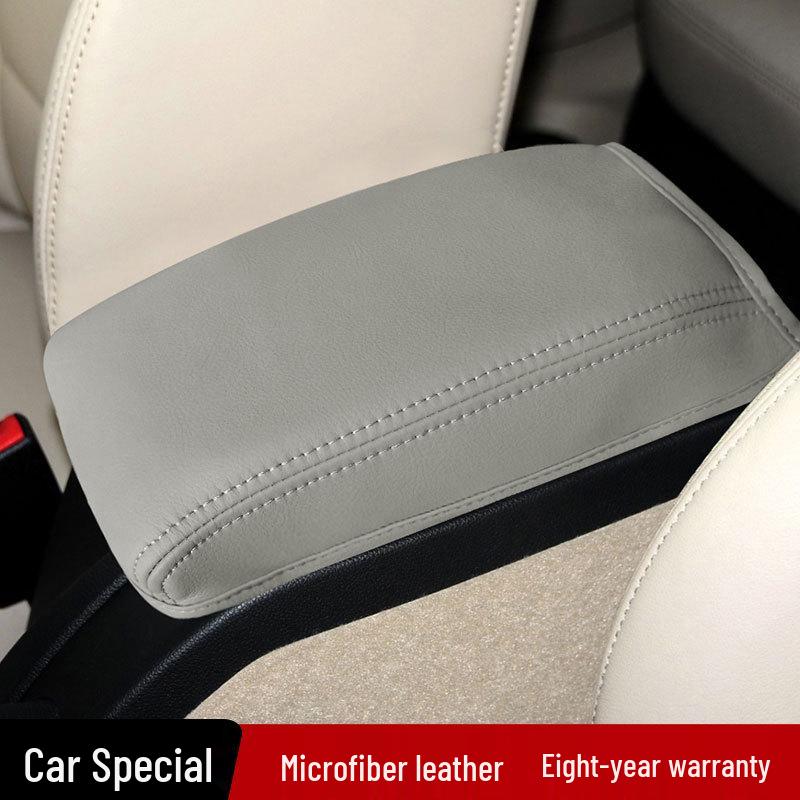 Skoda Octavia 07-14 Leder Mittelkonsolen Armlehnenabdeckung