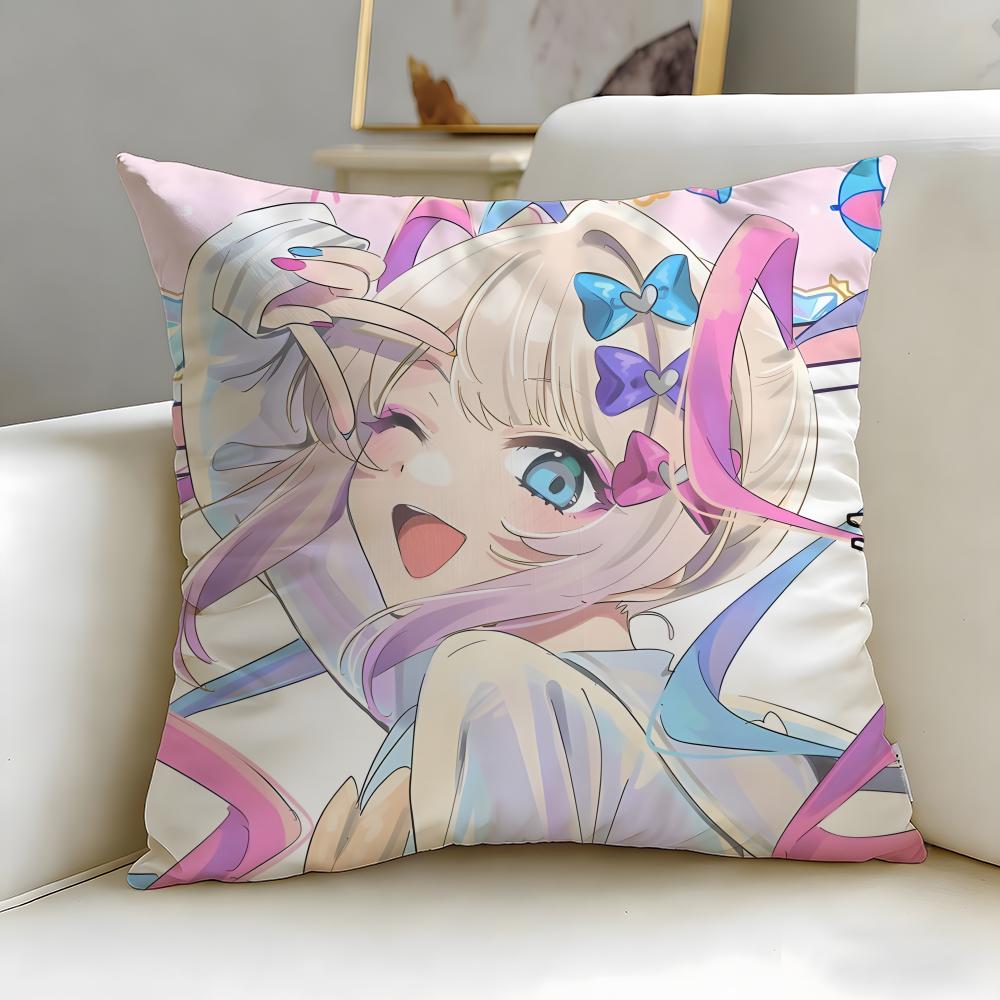 popular game Needy Streamer Overload Cushion Cover Soft EasyWash Pillow Case Versatile for Couch Bed Travel and Office