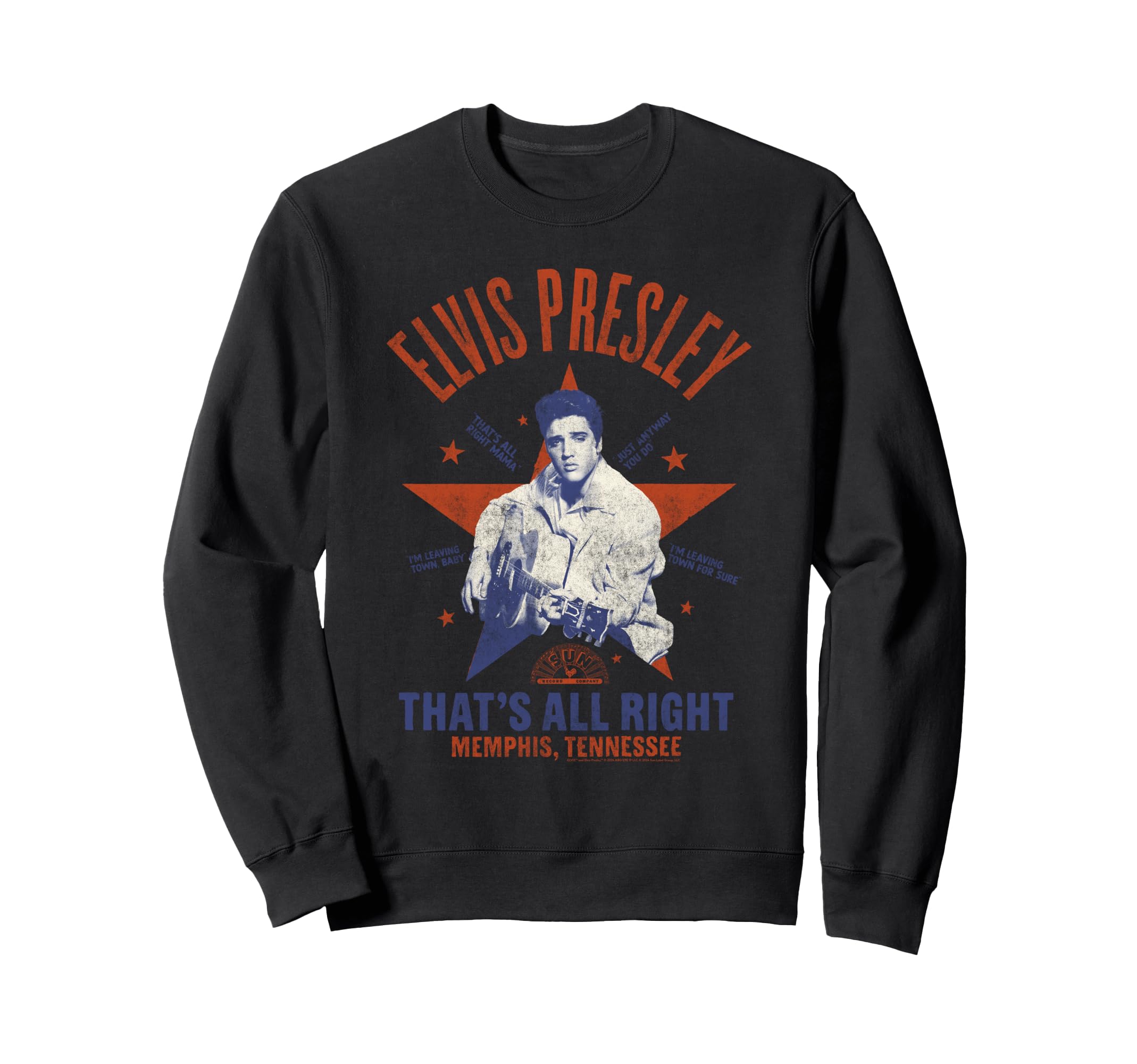 

Sun Records X Elvis Presley That s All Right Sweatshirt