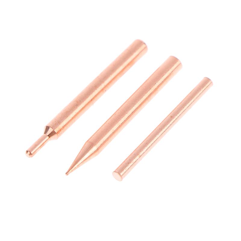 5/10PCS 18650 Spot Welder Electrode Head Purple Copper Handheld Spot Tips for Small Lithium Battery Spot Welding Pen