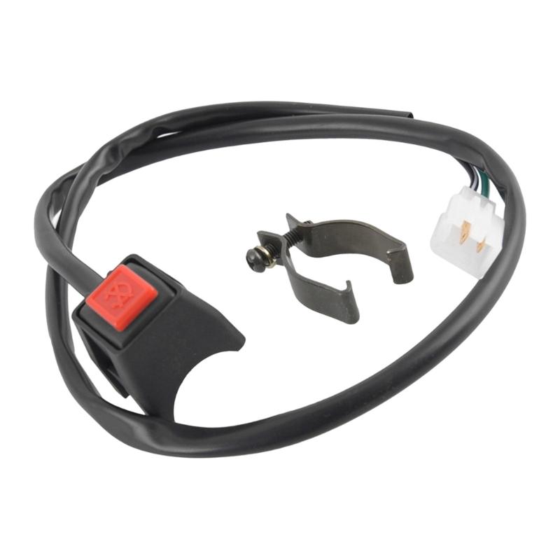 

ATV Ignition Switches ABS Housing 55cm Wiring Harness Universal For Dirt Bikes And Sand Rails Tactile Control красный