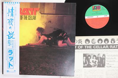 LP Deska RATT  Out Of The Cellar P11472 ATLANTIC 1984 Japonsko Obi Metal Použitá