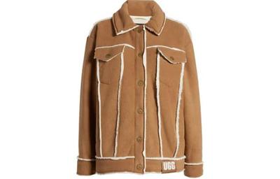 UGG Kabáty Dámské Hnědé Klopový Střední 1144590
