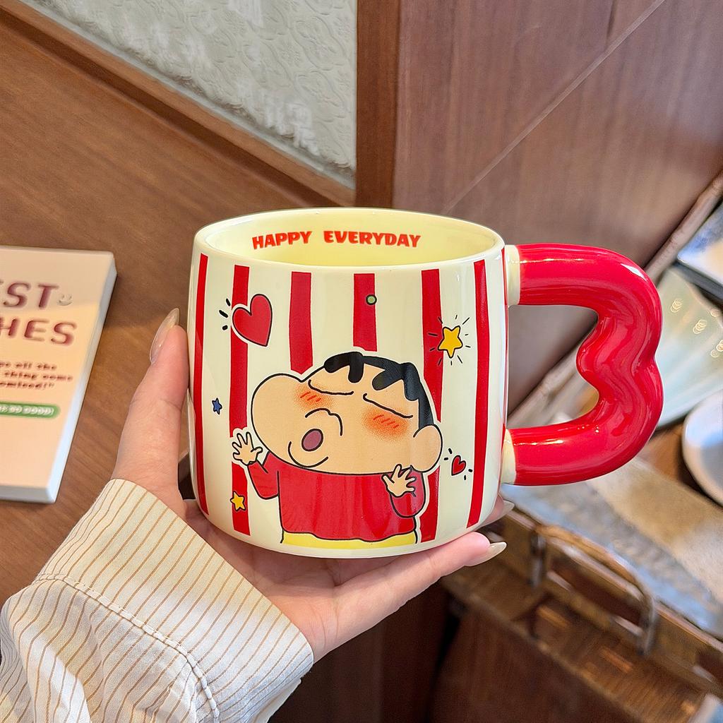 Joint Cup High-Value Ceramic Mug Household Large-Capacity Water Cup For Girls' Birthday Gifts