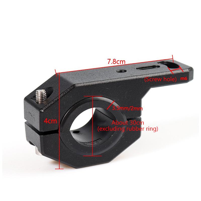 1Pc Motorcycle Mounting Bracket Headlight Spotlight Mount Universal Motorcycle Fog Light Bracket Headlamp Holder Accesorios