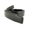 [Happy Patch] Buckleless Cowhide Leather Belt, Crocodile Pattern, 120cm, 33mm Width, 5 Holes, Long Size, Men's, for Pins, BB-135
