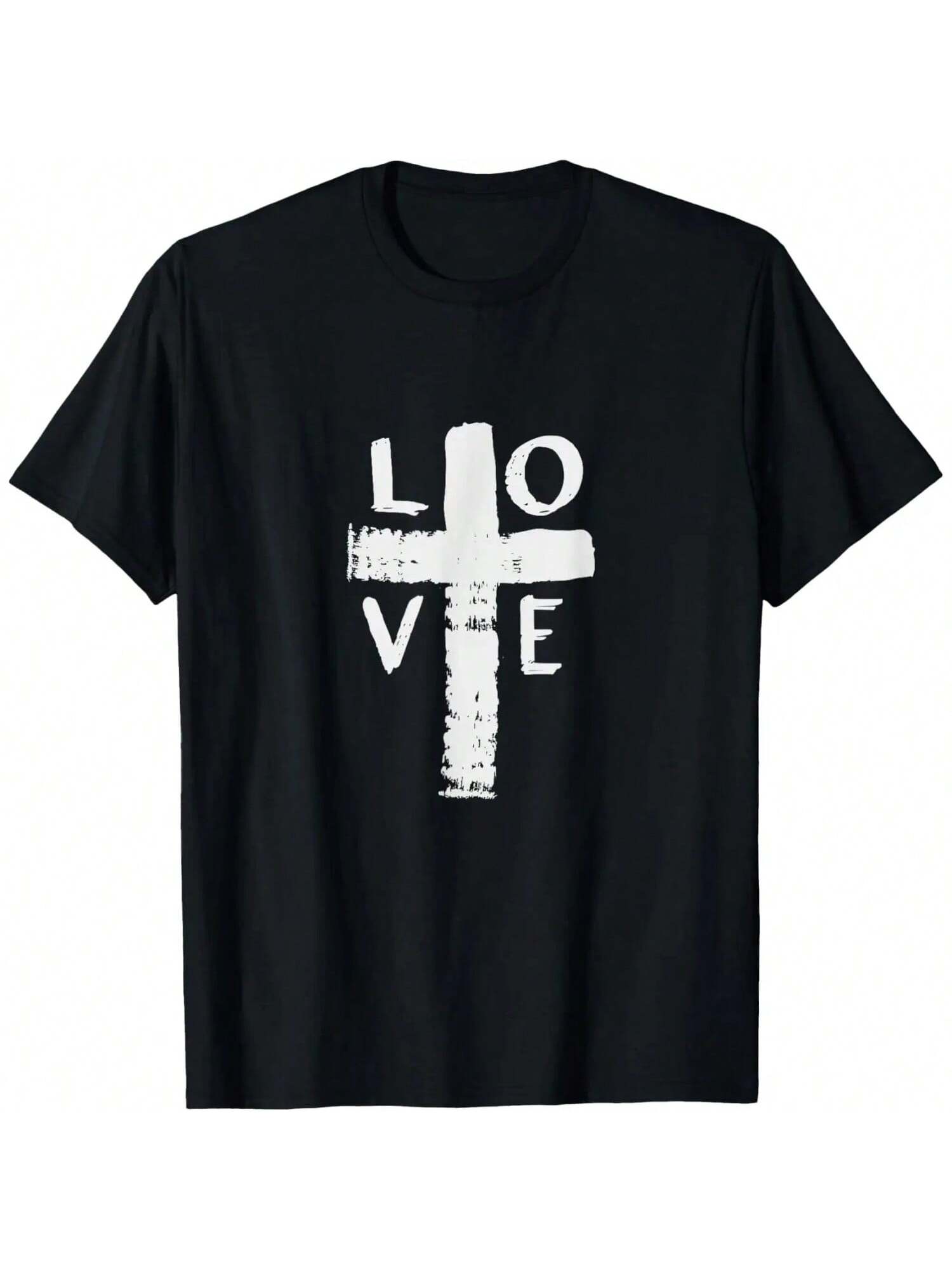 Christ Love And The Cross Christen T-Shirt S разноцветный