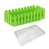 Exquisite Fence Shape Plant Pot Window Flower Box Outdoor Planter Box Planting Fencing Railing Decoration Accessories