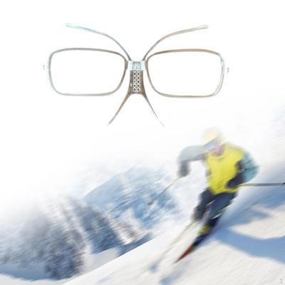 Ski Goggles Myopia Frame Clear Flexible Skiing Accessory