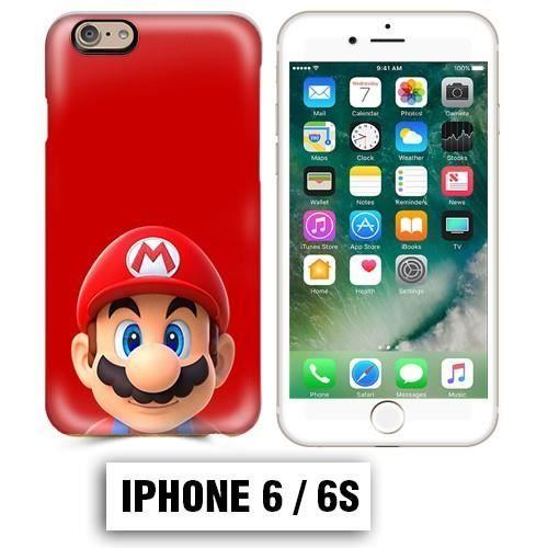 Coque iphone 6 6S Mario Bross