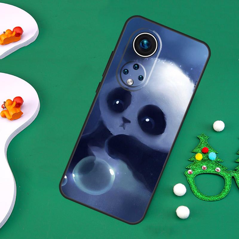 Panda cute Case For Honor 200 Lite 50 70 90 X9c X9b X9a X8a X8b X7a X6a X8 X9 Magic 7 5 6 Pro Cover