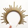 Lolita Halocrown Mary Halocrown Headband Spiked Halocrown Sunburst Greek Baroque Tiara Crown SunGoddess Headpiece