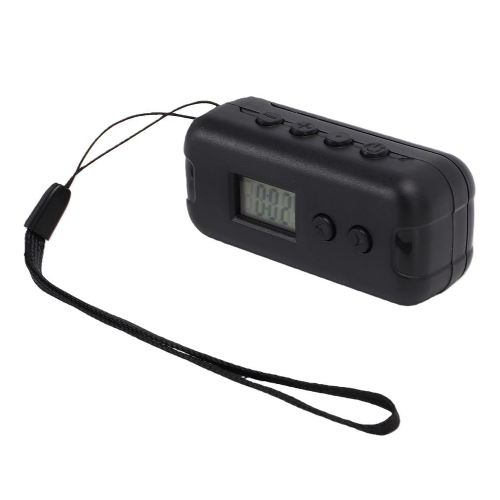 Portable FM Radio Battery Operated 50 To 109MHz 3.5mm Personal Portable Radio with LCD Display