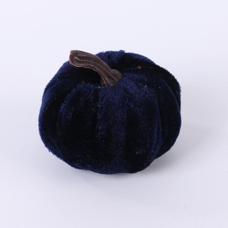 Thanksgiving Velvet Pumpkin Decoration - Table Ornament & Photography Prop