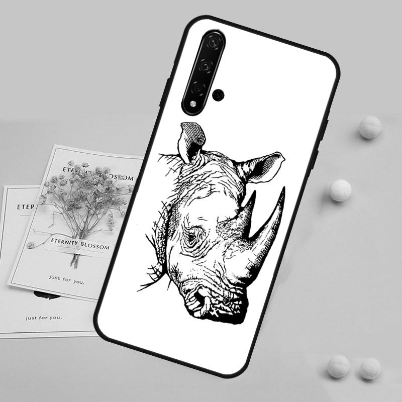 Rough Rhinoceros Rhino Beast For Huawei Nova Y70 Y90 Y60 Y72 Y61 Y91 12s 12i 11i 7i 8i 9 10 SE P60 Pro P30 P40 Lite Case