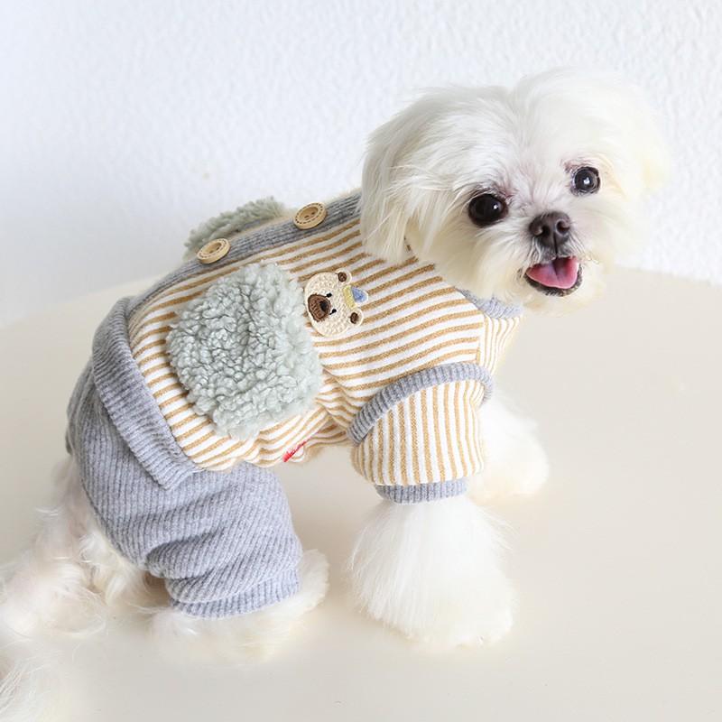 Body in pile Petstyle per cani e gatti, caldo per l'inverno, abbigliamento per animali domestici XS-XL