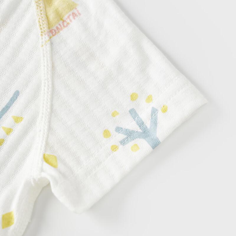 TONGTAI Baby Short Sleeve Cotton Romper