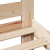 Solid Wood Bed without Mattress 90x200 cm Pine Wood