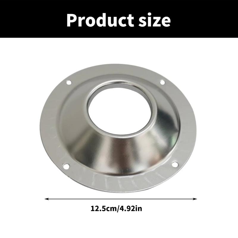 Couvercle de tête chauffante pour machine à barbe à papa en acier inoxydable, pièce de rechange texturée métal pour machine à barbe à papa, pour événements et restauration