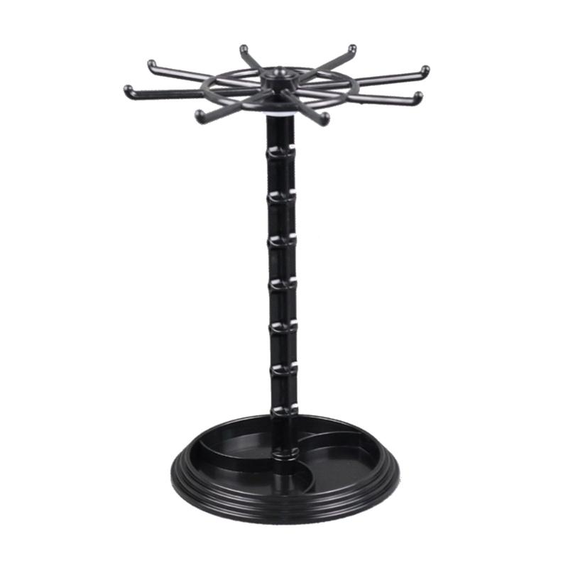 Plastic Jewelry Stand for Earrings Pendants Bracelets Jewelry Display Stud Earring Holder Jewellery Rack 2 Height