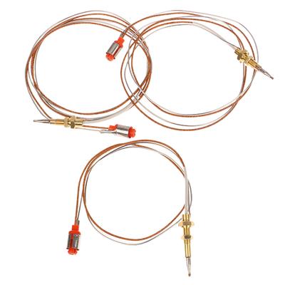 1PCS Gold Metal Copper Head Heading Screw Thermocouple Gas Burner For Built In Stove Tools Copper Flame-out Protection Device