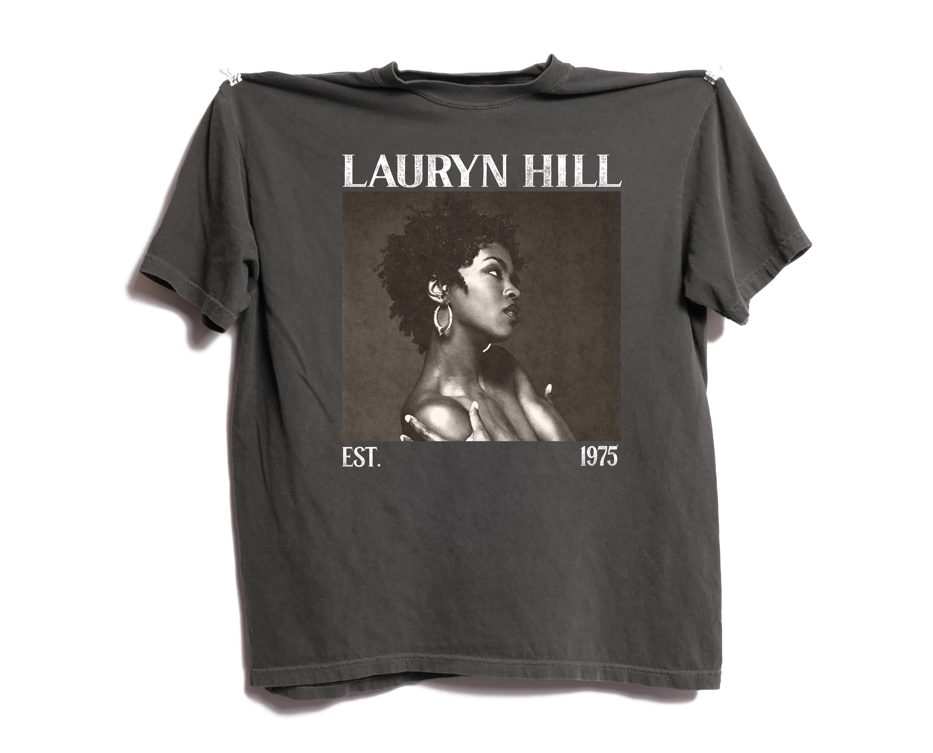 

Plus Size Summer Womens Lauryn Hill Album Music TShirt Cotton Breathable Stylish Versatile Street Style Oversized XL