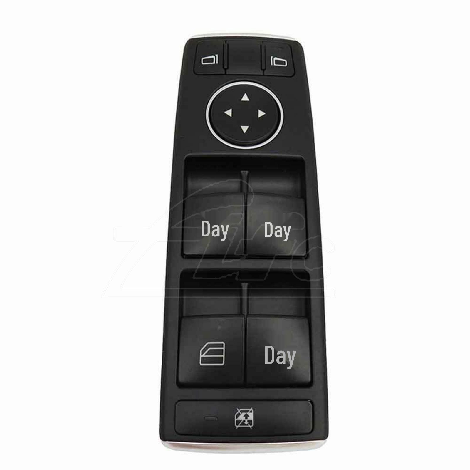 Compatible Electric Master Switch for Mercedes-Benz C-Class Power Windows (Part #1669054300) чёрный