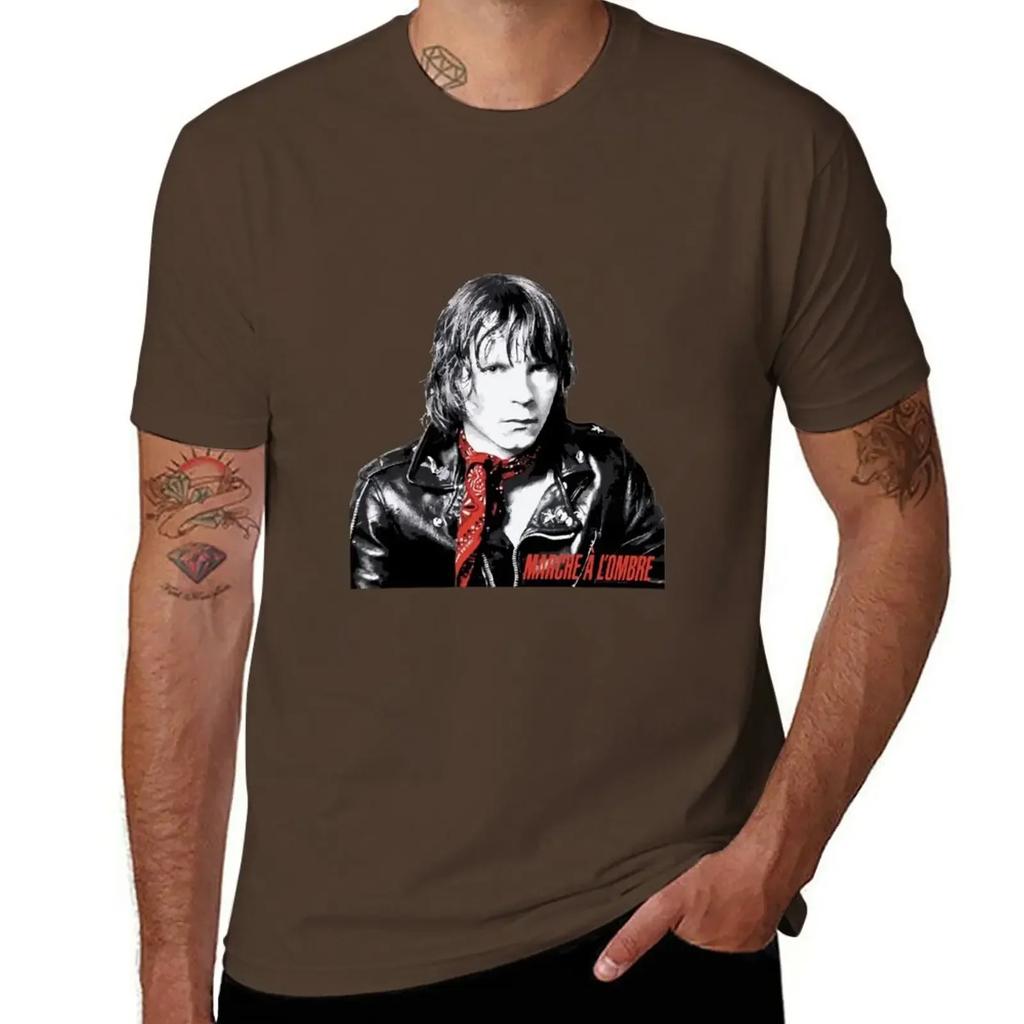 Renaud T-Shirt Blanks Tops Black T Shirts for Men