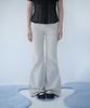 Mileko Button Pocket Bootcut Pt Sand Raw
