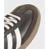 adidas Samba OG Castanho Escuro Off White Goma Tênis Unissex JR0891