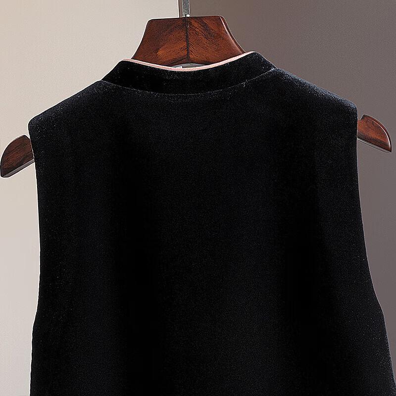 Sybilla Women's Embroidered New Chinese Style Vest