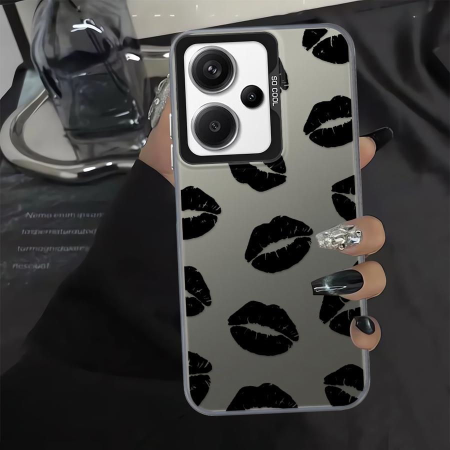 

Чехол с принтом губ для Xiaomi Redmi Note 14 Note 13 12 Pro Plus 14C 11 Pro 12 12C 10 A1 A2 13C Redmi 12C