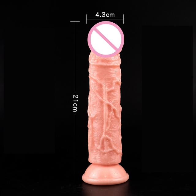 Realistic Dildo Skin Feeling Sex Toys for Women Big Penis with Suction Cup Female Masturbator Anal Sex Product
