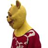 Creepy Winnie Bear Mask for Halloween Carnival Party Cosplay Masquerade Costume