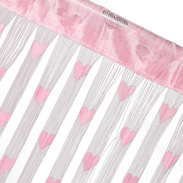 Heart Tassel String Door Curtain Hanging Pink