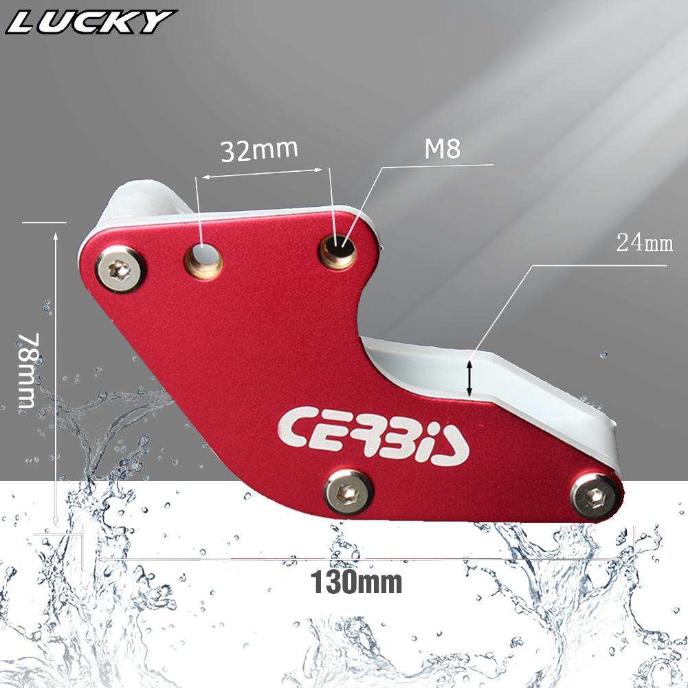 Motorcycle CNC Chain Guard Guide For Irbis BSE KAYO Bosuer BSE Chinese 50-90cc 110cc 125cc 140cc 150cc 160cc Engine Dirt Bike