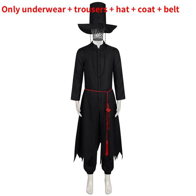 

Косплей костюм Kpop Охотники на демонов Шага Бой Полиэстер Для аниме ролевых игр Shaga Boy,Kid 120cm