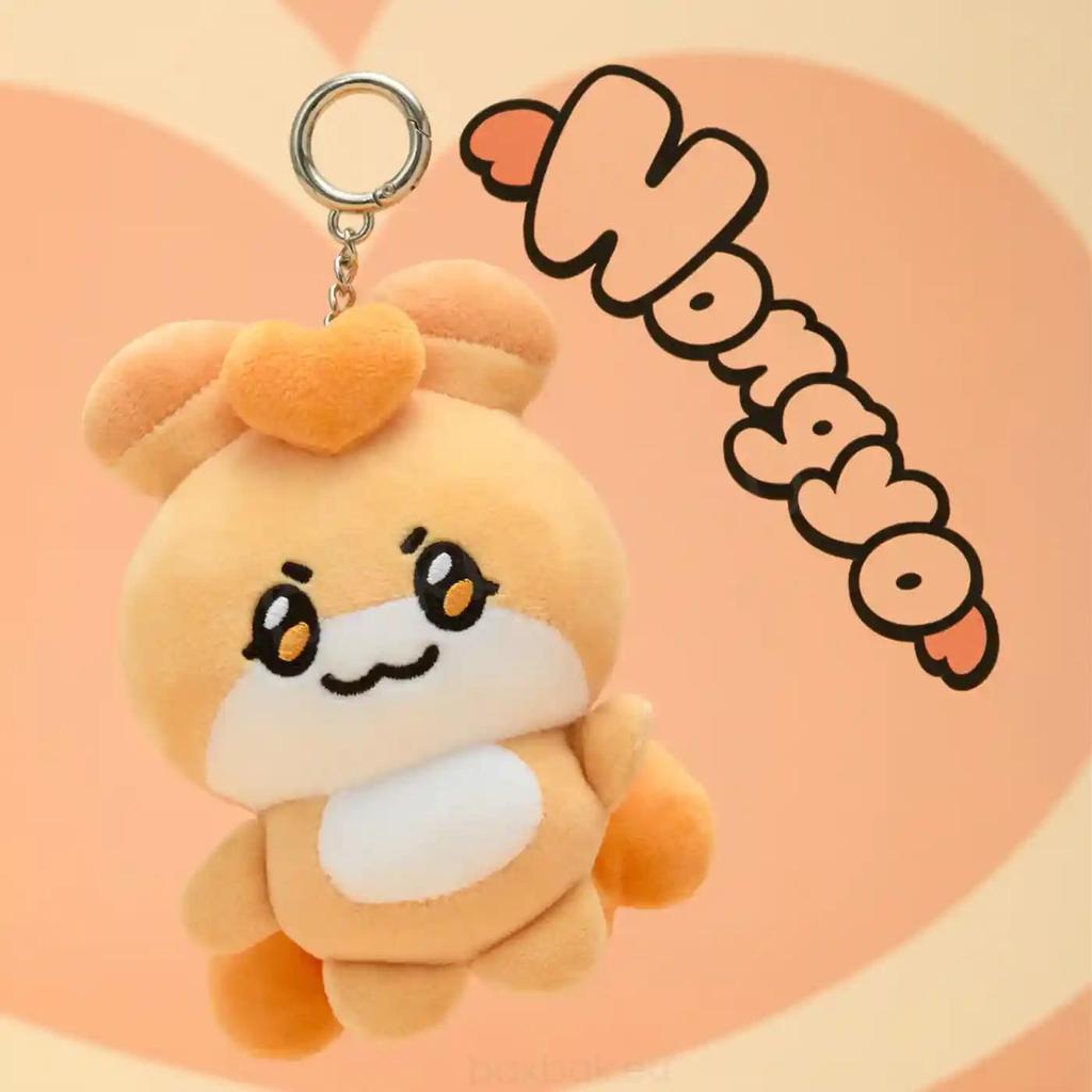 (Pre-Order)ATEEZ MIGHTEEZ x Line Friends Square Official Merchandise - Plush Keyring