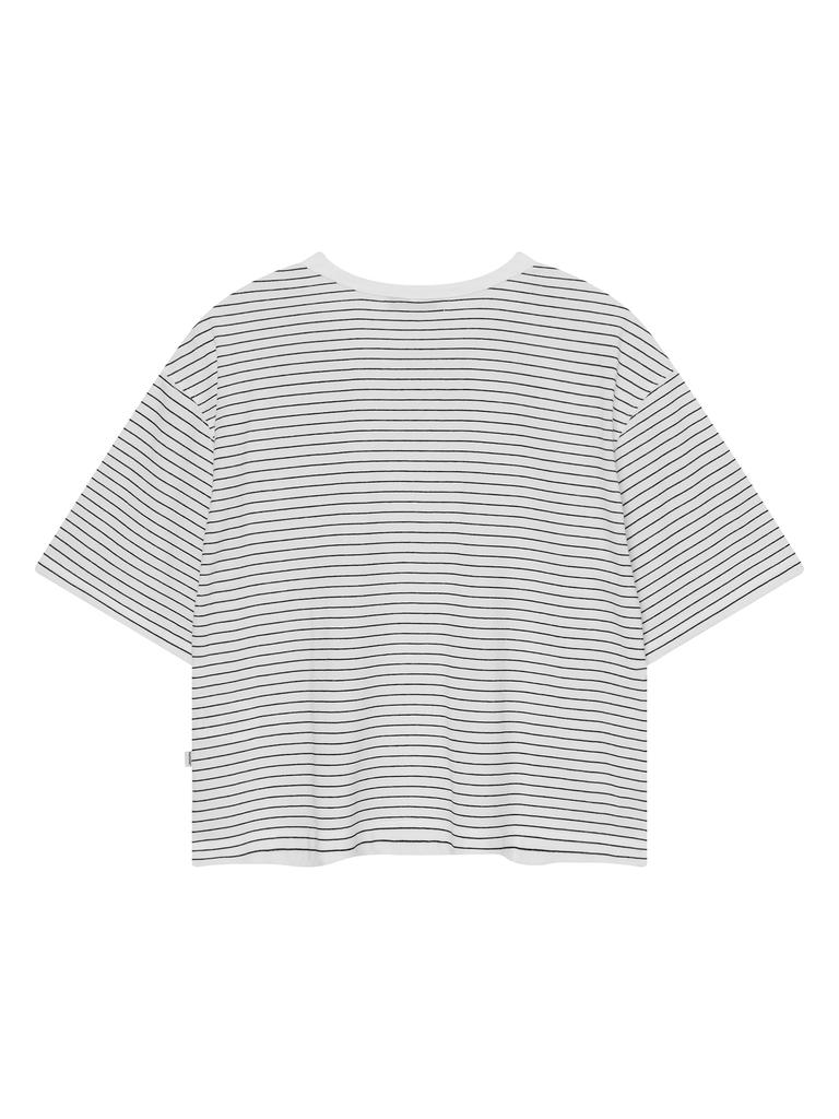 NORDISK Striped Short Sleeve T-Shirt - W_Black
