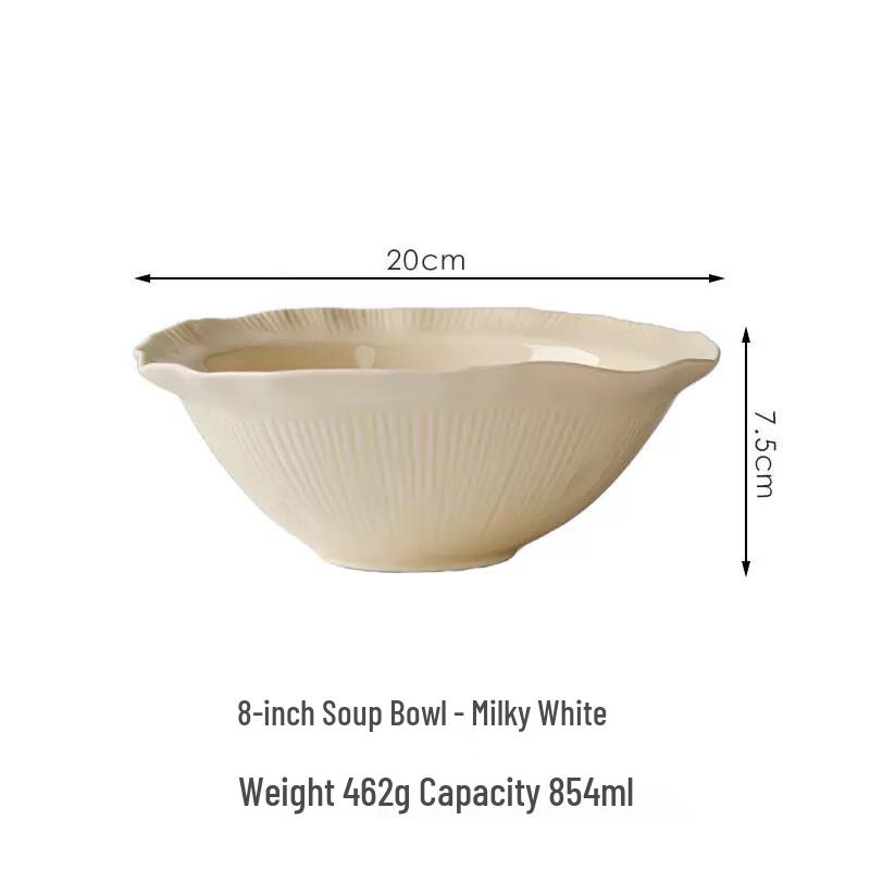Ru Han Irregular Shell Ceramic Bowl